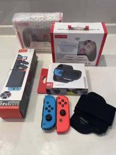 Switch Joy-Con 周辺機器おまとめ 5点　新品有