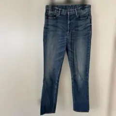 MACPHEE ダークブルー ストレートデニム