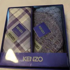KENZO タオル&ハンカチ 2枚セット ギフトボックスのサムネイル