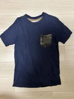 COACH ポケット付き Tシャツ ネイビー カモフラ柄