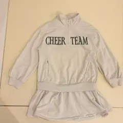 GU 130 ハーフジップ スカート付き トレーナー