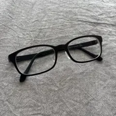 Zoff ブラック スクエアメガネフレーム