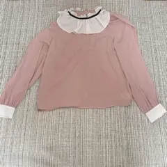 リボン付き♡ Ank Rouge ブラウス ピンク