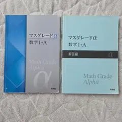 マスグレードα 数学 I+A