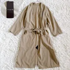 未使用タグ付き✨マッキントッシュ ベルト付き ガウンコート アウター ベージュ