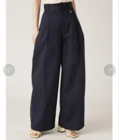 【Dickies×LILYBROWN】ステッチワークタックバギーパンツ