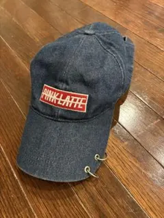 ★ PINKLATE ブラックキャップ サイズ00 デニムキャップ★のサムネイル