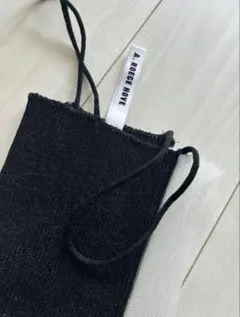 a. roege hove キャミワンピース ブラック/ホワイト