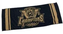 阪神タイガース　優勝記念ロゴジャガードラメフェイスタオル