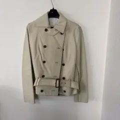 【2月中のみ出品】ＲＯＰＥ　ベージュ ダブルレザージャケット