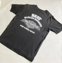 80's Harley-Davidson グラフィックTシャツ ブラック