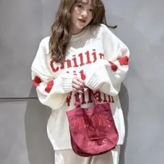 RODEO CROWNS ローゲージジャガードニット