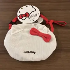 サンリオ Hello kitty ハローキティ ポシェット ホワイト/レッド