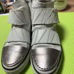 MJUS ホワイト/シルバー スニーカー　超お得品！