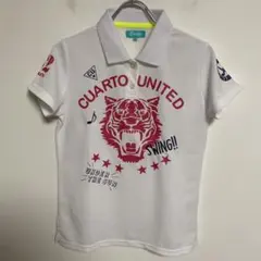 CUARTO UNITED トラプリント ポロシャツ Sのサムネイル