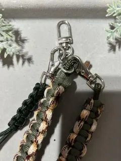 パラコード ストラップ オリーブグリーン カモフラージュ