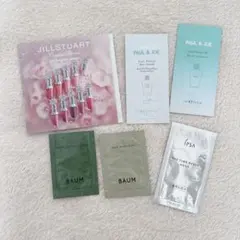 JILLSTUART IPSA Paul&JOE BAUM 試供品 6個セット