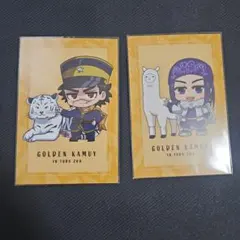 ゴールデンカムイ 東武動物公園コラボ ポストカード 杉元佐一 アシㇼパ