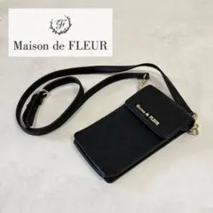 【新品未使用】Maison de FLEUR♡モノグラムスマホショルダー