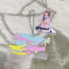 =LOVE イコノイジョイ おすわりランダムアクリルキーホルダー 大場花菜