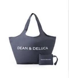 DEAN & DELUCA エコバッグ&ポーチ ネイビー
