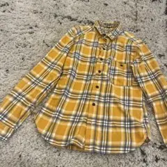 Le Meange ネルシャツ　yellowチェック　コメント不要で購入可能❤️
