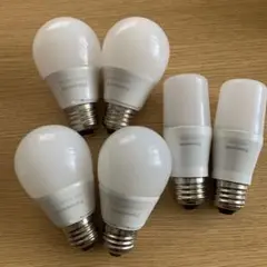 LED電球　26口金　電球色　6個セット