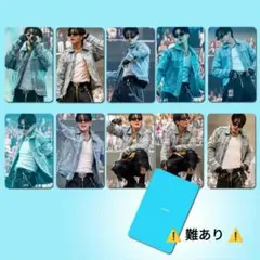 【 難あり 】 BTS グク ホログラフィックカード10枚