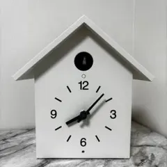 無印　鳩時計　大　ホワイト