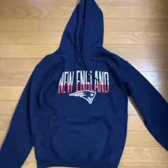 NFL NEW ENGLAND パーカー ネイビー