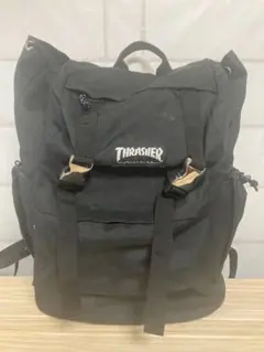 THRASHER リュックバッグ 黒のサムネイル
