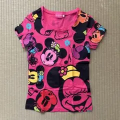 東京ディズニーリゾート ミッキー・ミニープリント Tシャツ Sサイズ
