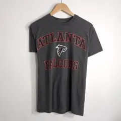 最高デザイン美品NFLアトランタファルコンズTシャツチャコール古着アメカジM