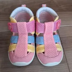 MIKI HOUSE　ホットビスケッツ　サンダル　子供　キッズ　15.5㎝のサムネイル