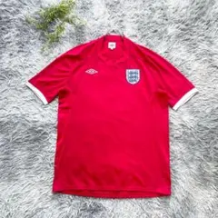 UMBRO【XL】サッカー イングランド代表 ユニフォーム 赤 古着 背番号#7