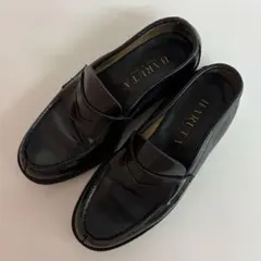 HARUTA★ローファー★25cm★ブラック