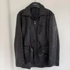 Paul Smith レザージャケット ホースハイド ブラック Lのサムネイル