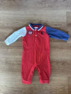 Ralph Lauren ポロシャツスタイルロンパース