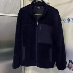 BULKY Fleece ジャケット Lサイズ ダークネイビー　ユニクロ　レア