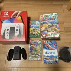 Nintendo Switch 【美品】有機EL ＋ 人気ソフトセット