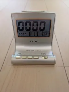 SEIKO 置時計 SQ606G デジタル時計 ゴールド 箱付き - メルカリ