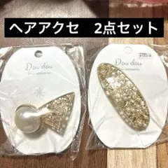 Doudou ヘアピン ゴールドカラー 3本セット - メルカリ