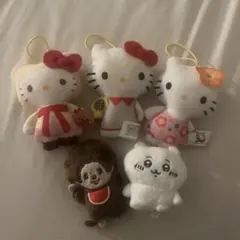 ハローキティ ちいかわ モンチッチ まとめ売り