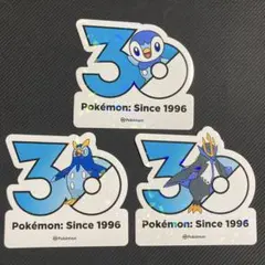 ポケモン 30周年 韓国 ランダムステッカー ミズゴロウ ヌマクロー ラグラージ 韓国限定 ポケモン 30周年 ステッカー ミズゴロウ ヌマクロー