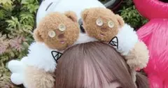 USJ　ユニバ　ユニバーサルスタジオジャパン　ティム　ポンポン　カチューシャ