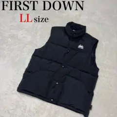 ブラック ダウンベスト