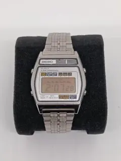 【希少】SEIKO ヴィンテージデジタル腕時計 クォーツ クロノグラフ 稼動品
