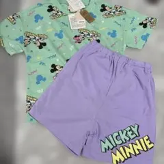 新品　110 ディズニー ミッキー ミニー パジャマセット　リトシー