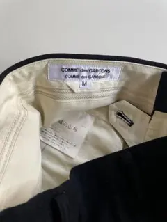 コムデギャルソン　定番パンツ　黒　Ｍ