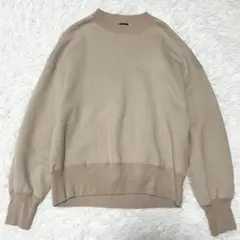 LOEFF メンズ　 ヘビー スウェット ベージュ 日本製